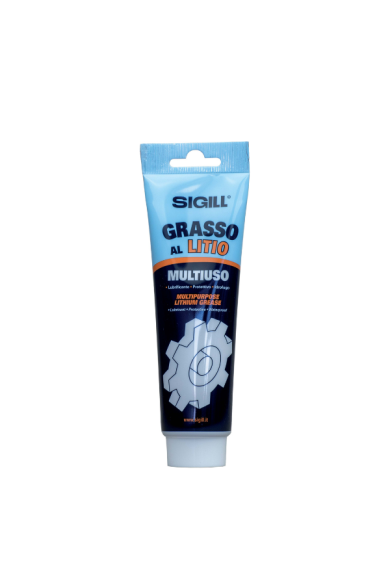 GRASSO AL LITIO - ΓΡΑΣΟ ΛΙΘΙΟΥ ΕΩΣ 190°C 125ml. (ΣΕ ΣΩΛΗΝΑΡΙΟ)  SIGILL