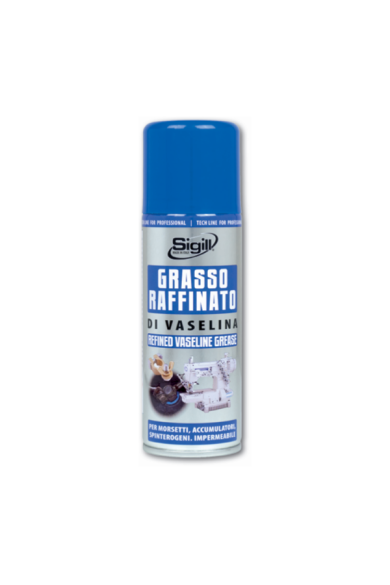 GRASSO RAFFINATO - ΣΠΡΕΙ ΓΡΑΣΟ ΜΕ ΒΑΣΗ ΤΗ ΒΑΖΕΛΙΝΗ 200ml.  SIGILL