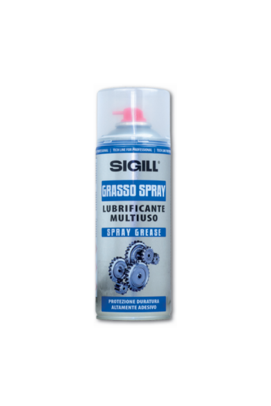 GRASSO SPRAY - ΣΠΡΕΙ ΛΙΠΑΝΤΙΚΟ ΓΡΑΣΟΥ ΥΨΗΛΗΣ ΠΟΙΟΤΗΤΑΣ 400ml.  SIGILL