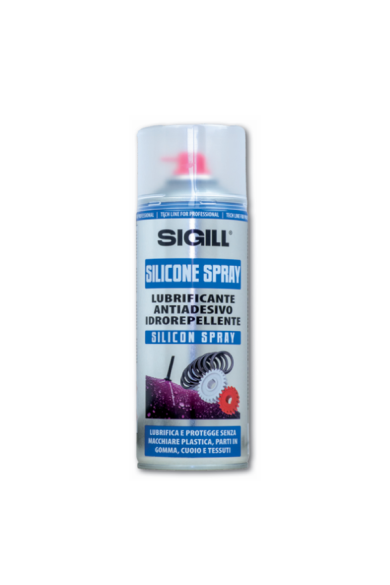 SILICONE SPRAY - ΣΠΡΕΙ ΛΙΠΑΝΤΙΚΟ ΣΙΛΙΚΟΝΗΣ 400ml.  SIGILL